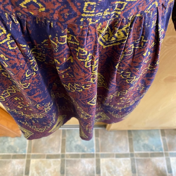 Urban Outfitters Ecote • Bohemian Chic Ikat Mini Dress - Picture 9 of 14